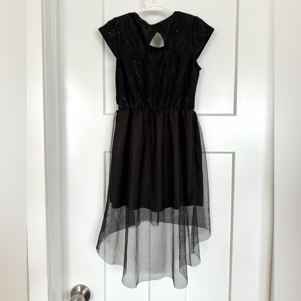 🖤 George Sparkly High-Low Tulle Dress — Girls Size 6–6X - Picture 2 of 3